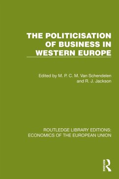 The Politicisation of Business in Western Europe (eBook, ePUB)