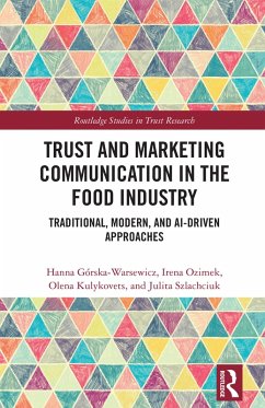 Cover Trust and Marketing Communication in the Food Industry (eBook, PDF)