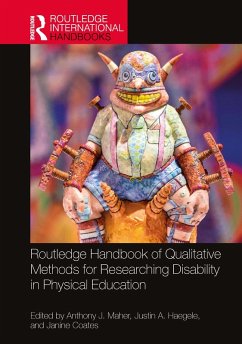 Cover Routledge Handbook of Qualitative Methods for Researching Disability in Physical Education (eBook, ePUB)