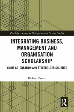 Cover Integrating Business, Management and Organisation Scholarship (eBook, PDF)