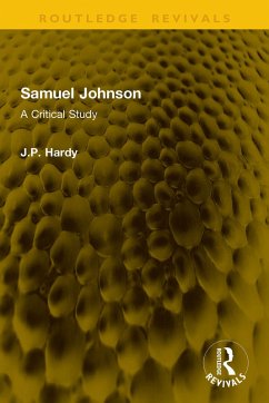 Samuel Johnson (eBook, ePUB) - Hardy, J. P. Samuel Johnson (eBook, ePUB) - Hardy, J. P.