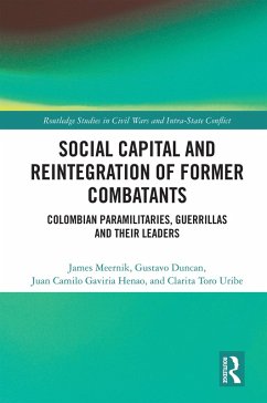Cover Social Capital and the Reintegration of Former Combatants (eBook, ePUB)