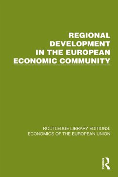 Cover Regional Development in the European Economic Community (eBook, PDF)