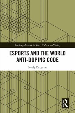 Cover Esports and the World Anti-Doping Code (eBook, PDF)
