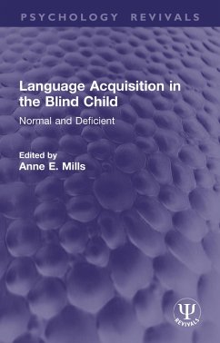 Cover Language Acquisition in the Blind Child (eBook, ePUB)