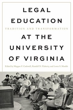 Cover Legal Education at the University of Virginia (eBook, ePUB)