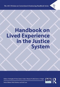 Handbook on Lived Experience in the Justice System (eBook, ePUB)