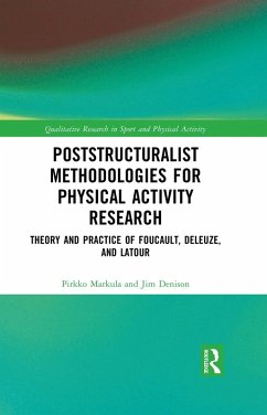 Poststructuralist Methodologies for Physical Activity Research (eBook, ePUB) - Markula, Pirkko; Denison, Jim Poststructuralist Methodologies for Physical Activity Research (eBook, ePUB) - Markula, Pirkko; Denison, Jim