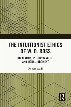 Cover The Intuitionist Ethics of W. D. Ross (eBook, PDF)