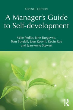 Cover A Manager's Guide to Self-development (eBook, ePUB)