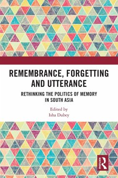 Cover Remembrance, Forgetting and Utterance (eBook, ePUB)