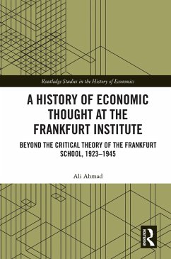 Cover A History of Economic Thought at the Frankfurt Institute (eBook, PDF)