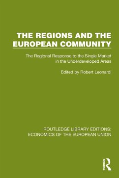 The Regions and the European Community (eBook, ePUB)