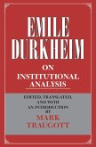 On Institutional Analysis (eBook, ePUB)