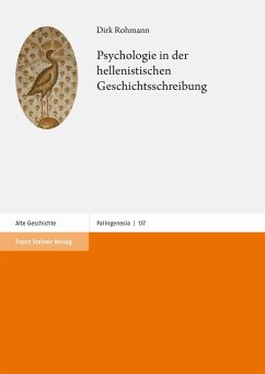 Cover Psychologie in der hellenistischen Geschichtsschreibung (eBook, PDF)