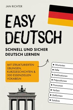 Easy Deutsch (eBook, ePUB) - Richter, Jan