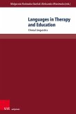Languages in Therapy and Education (eBook, PDF)