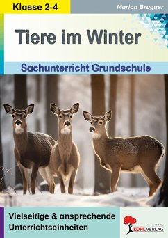 Cover Tiere im Winter - Sachuntericht Grundschule (eBook, PDF)