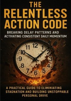 Cover The Relentless Action Code: Breaking Delay Patterns and Activating Consistent Daily Momentum