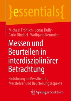 Cover Messen und Beurteilen in interdisziplinärer Betrachtung