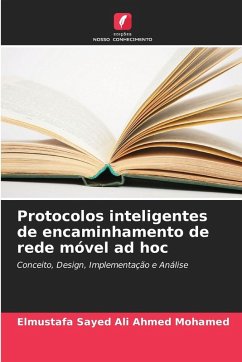 Cover Protocolos inteligentes de encaminhamento de rede móvel ad hoc