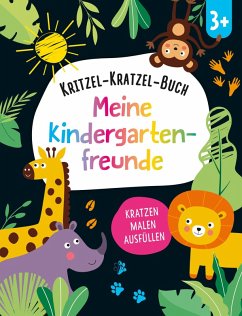 Cover Kritzel-Kratzel-Buch Meine Kindergarten-Freunde