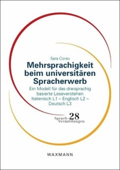 Cover Mehrsprachigkeit beim universitären Spracherwerb