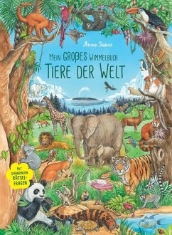 Cover Mein großes Wimmelbuch Tiere der Welt