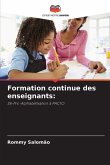 Formation continue des enseignants: