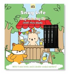 Cover Snug Life: Cosy Colouring Kit with Mini Books