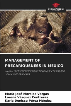 MANAGEMENT OF PRECARIOUSNESS IN MEXICO - Morales Vargas, María José;Vázquez Contreras, Lorena;Pérez Méndez, Karla Denisse MANAGEMENT OF PRECARIOUSNESS IN MEXICO - Morales Vargas, María José;Vázquez Contreras, Lorena;Pérez Méndez, Karla Denisse