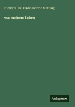 Cover Aus meinem Leben