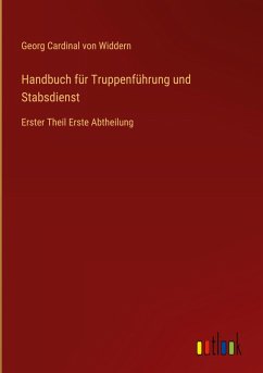 Cover Handbuch für Truppenführung und Stabsdienst