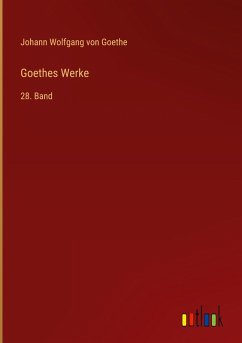 Cover Goethes Werke