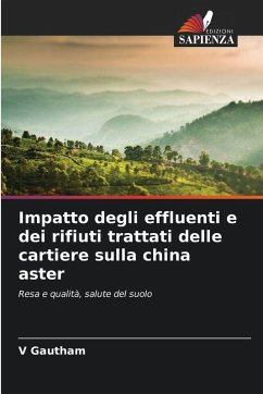 Cover Impatto degli effluenti e dei rifiuti trattati delle cartiere sulla china aster