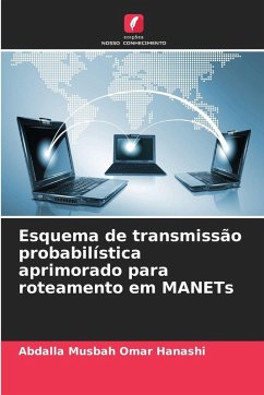 Cover Esquema de transmissão probabilística aprimorado para roteamento em MANETs