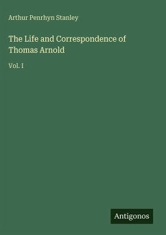 Cover The Life and Correspondence of Thomas Arnold