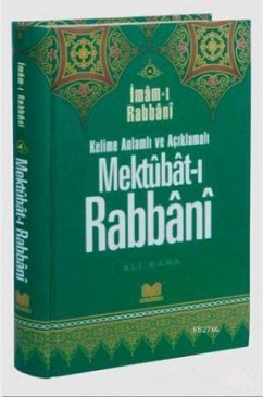Kelime Anlamli ve Aciklamali Mektubat-i Rabbani 4. Cilt Ciltli - Rabbani, Imam-I