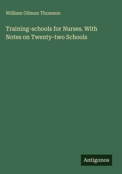 Cover Training-schools for Nurses. With Notes on Twenty-two Schools