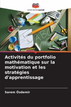 Cover Activités du portfolio mathématique sur la motivation et les stratégies d'apprentissage