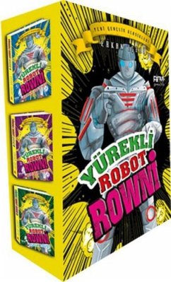 Cover Yürekli Robot Rowni 3 Kitap Set