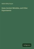 Some Ancient Melodies, and Other Experiments