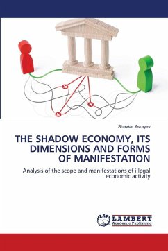 THE SHADOW ECONOMY, ITS DIMENSIONS AND FORMS OF MANIFESTATION - Asrayev, Shavkat THE SHADOW ECONOMY, ITS DIMENSIONS AND FORMS OF MANIFESTATION - Asrayev, Shavkat