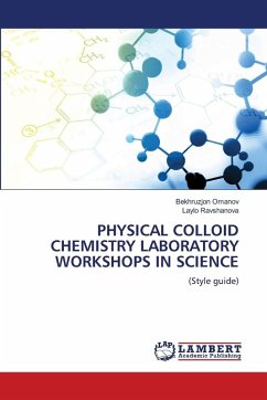 Cover PHYSICAL COLLOID CHEMISTRY LABORATORY WORKSHOPS IN SCIENCE