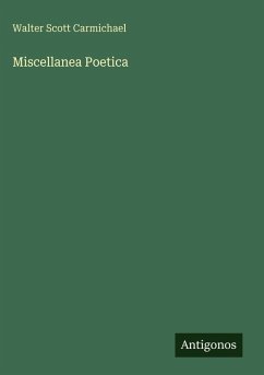 Cover Miscellanea Poetica