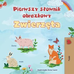 First Picture Dictionary - Animals (Polish Children's Book)