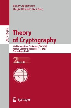 Cover Theory of Cryptography (eBook, PDF)