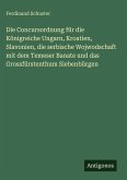 Die Concursordnung für die Königreiche Ungarn, Kroatien, Slavonien, die serbische Wojwodschaft mit dem Temeser Banate und das Grossfürstenthum Siebenbürgen