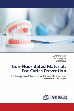 Non-Fluoridated Materials For Caries Prevention - Kaur, Gursimran;Goyal, Varinder;Goyal, Puneet Non-Fluoridated Materials For Caries Prevention - Kaur, Gursimran;Goyal, Varinder;Goyal, Puneet