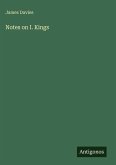 Notes on I. Kings
